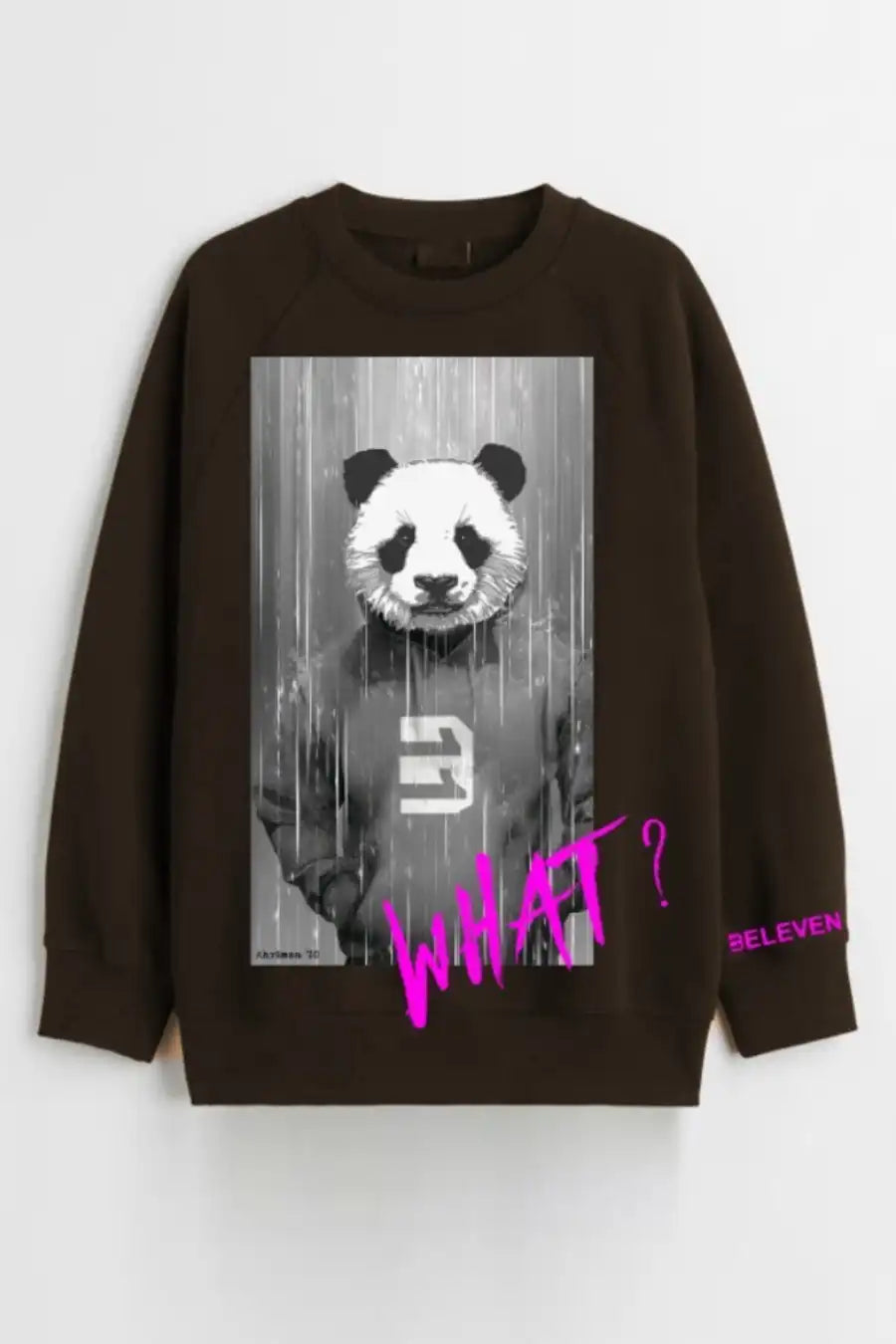 What ? Mocha Brown Sweatshirt