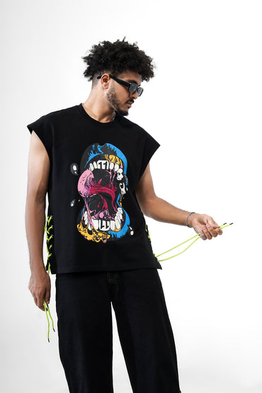 The Rolling Tongue Black