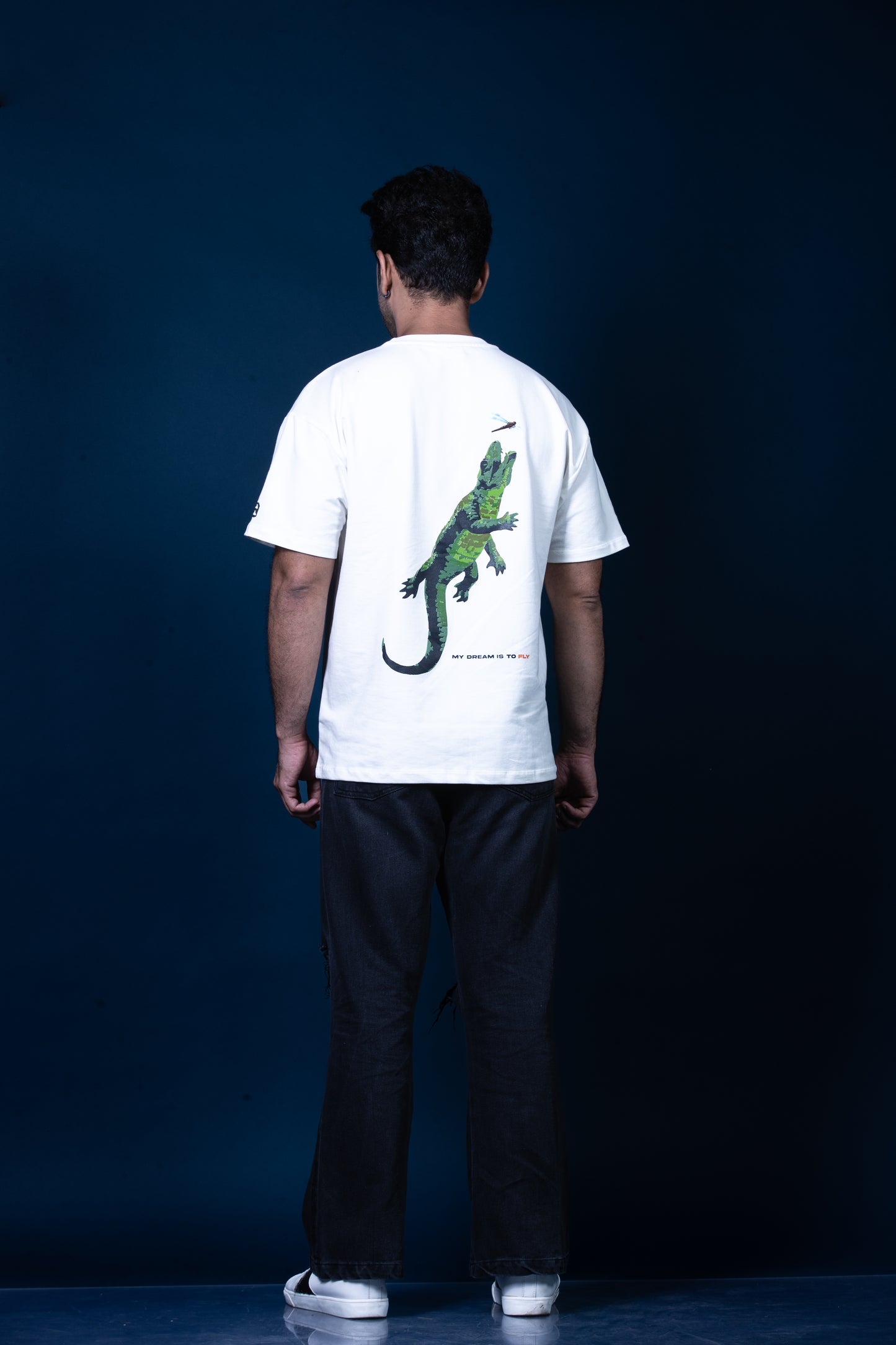 Crocodile Dream Off White