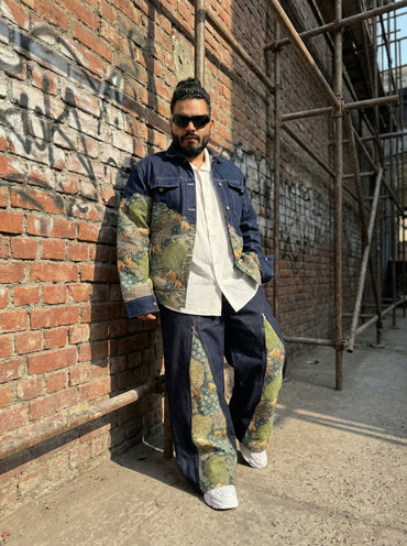 Denim Vantara Jeans ( Cord set )