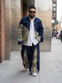 Denim Vantara Jeans ( Cord set )